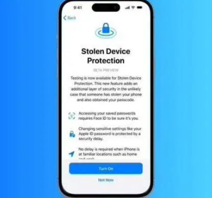盐津苹果授权维修店分享被盗设备保护功能开启方法 