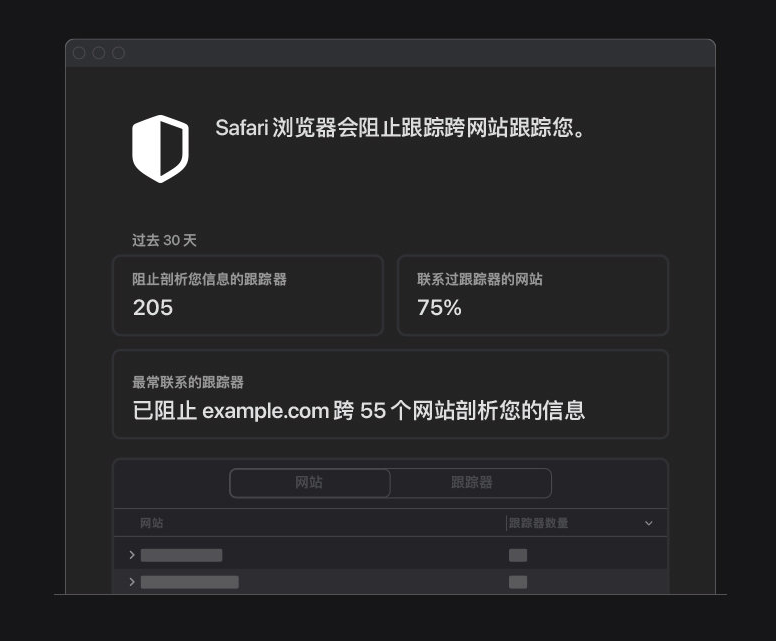 盐津苹果手机维修分享如何在 Safari 浏览器中查看和打开隐私报告 